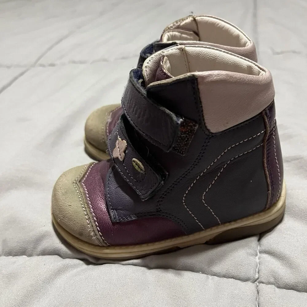 Memo KARAT Girls' Corrective Orthopedic Ankle Support Boots Size EU 23 US Size 7